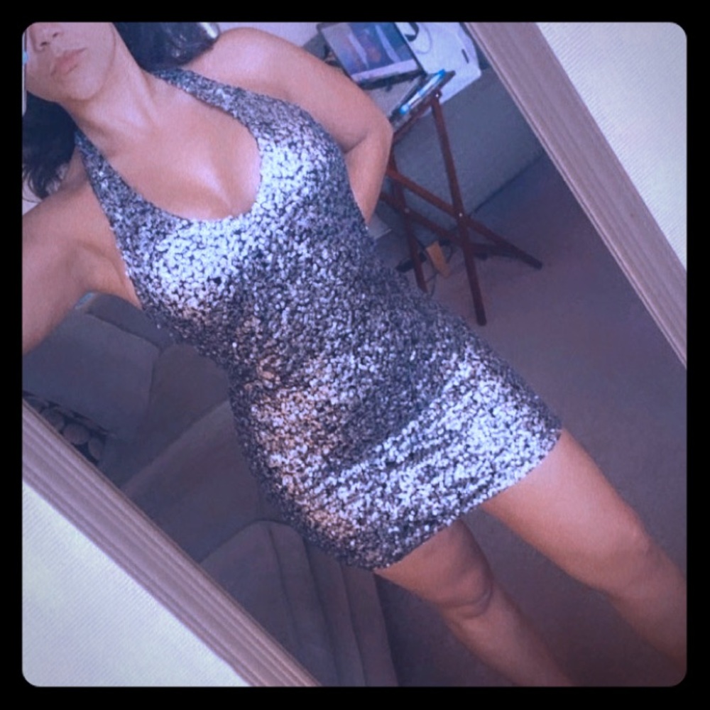 YA LA sequin dress